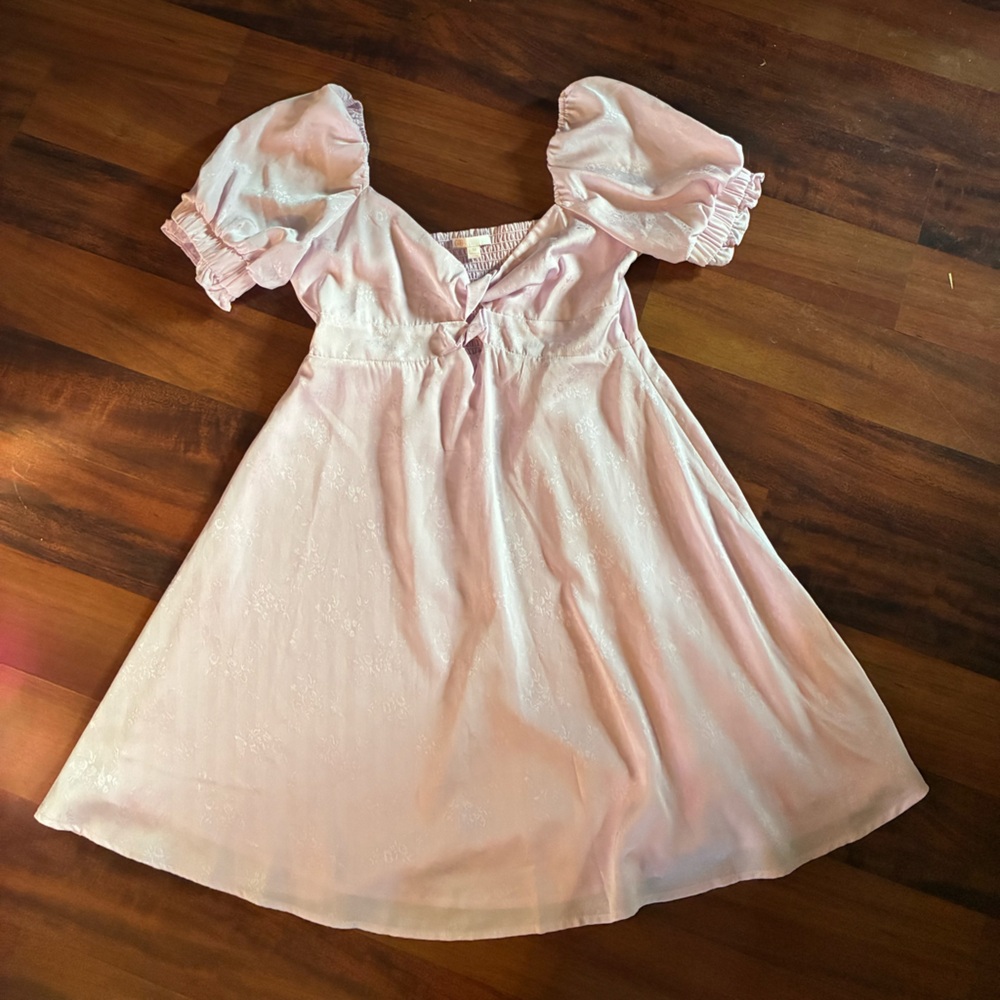 Gianni Bini Light Pink Mini Dress
